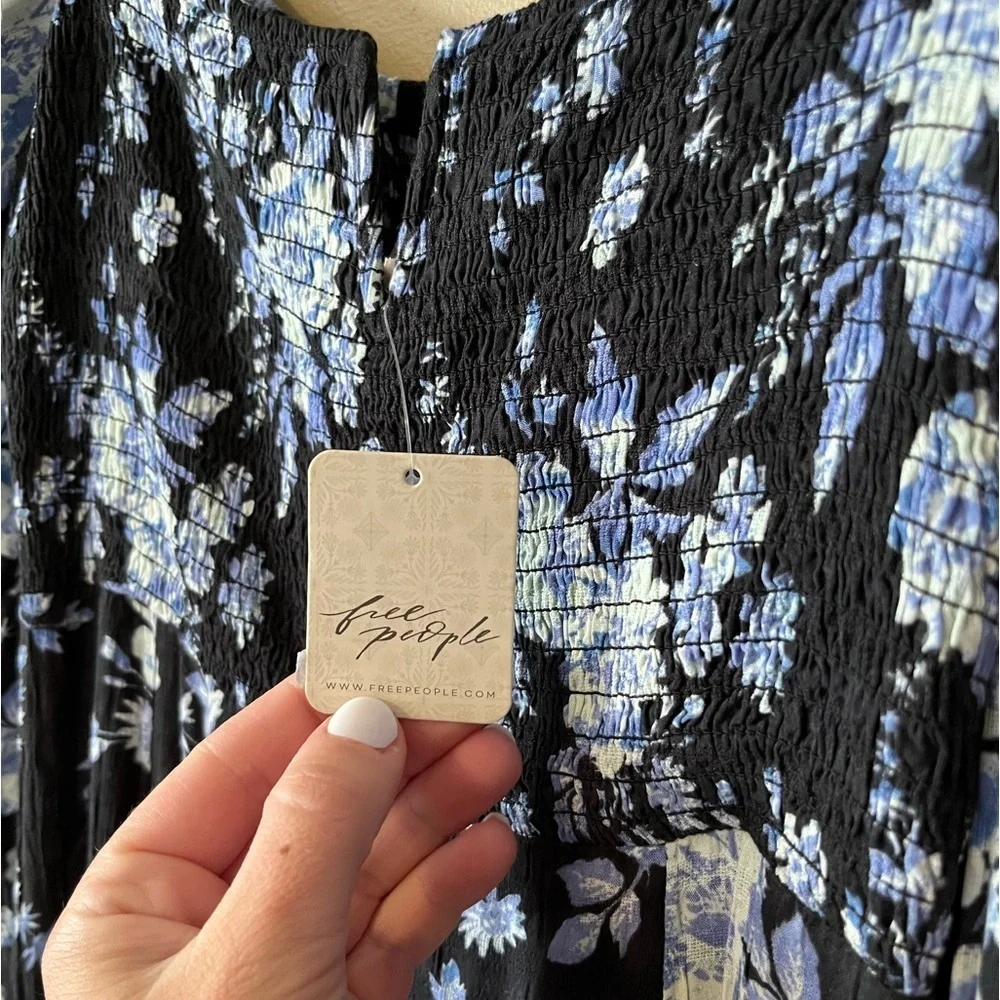 Free People Jaymes Floral Boho Dress NWT